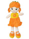 Mirada Orange Plush Girl Doll Soft Toy (50cm)