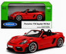 Welly Porsche 718 Spyder RS 1:64 Scale Diecast Car (Red)