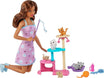 Barbie® Kitty Condo™ Doll and Pets Playset Doll (Brunette), 1 Cat, 4 Kittens, Cat Tree & Accessories, Toy for 3 Year Olds & Up