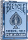 Bicycle Tactical Field Playing Cards (Navy Blue/Black) | Pack of 1