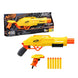 Nerf Alpha Strike Tiger DB-6 and Stinger SD-1 Blasters,2-Pack Set with 6 Official Nerf Elite Darts,for Kids, Teens, Adults