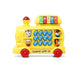Knick knack Educational Learning Train Toy and Electric Train Toy, This Toy is Suitable for Toddlers Aged 1 to 3 Years| Activities are Designed to Enhance fine Motor Skills (Yellow)