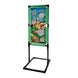 Innov8 Fire Blaster Target Set, 2 Air-Powered Blasters with 24 Foam Balls, Adjustable Dinosaur Target, Kids 5+