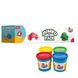 Funskool Fundough Jumbo Pack, 4 tubs of Dough, 125 grams each, MuDough, Toys for Kids, Shaping, Sculpting, 3 Years and Above, Multicolour