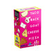 Blue Orange Taco Back Goat Cheese Pizza Party Game