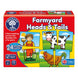 Orchard Toys Farmyard Heads and Tails, Matching and Memory Board Game