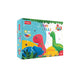 Fundough Funskool Dino Ville Play Set for Kid, 4 Colorful Tubs of 75g Each (300g Total), Learning, Fun & Engaging Activity, Multicolour, Gift Set for Kids, Age 3+ Years