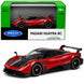 Welly Pagani Huayra 1:64 Scale Diecast Car (Black/Red)