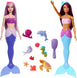 Barbie Mermaid Dolls 2-Pack with Sea Animals, Headbands & Ocean Accessories