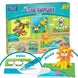 Imagimake Clay Murals Jungle Kit | Modelling Clay & Glass Paint Art Kit for Kids