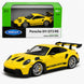 Welly Porsche 911 GT3 RS (992) 1:64 Scale Die-Cast Car (Yellow)