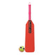Santoi Foam Cricket Bat & Ball Easy Grip Handle Set for Kids (Red)