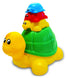 Funskool Giggles, Ride N Hide Turtle, Pull Along Toy, Encourages Walking, Funny Walking Style, 12 Months & Above, Infant and Preschool Toys, Multicolor