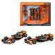 Bburago Formula Racing Mclaren MCL38 Miami Grand Prix 2024 Set of 2