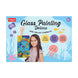 Funskool Handycrafts Glass Painting Deluxe,Arts and Crafts Kit, Create a Colourful Wall Hanging, 6 Years and Above, Multi Colour