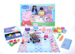Peppa Pig Shop & Count Activity Set with Moulding Lid & 6 Tubs 50g Each|Roleplay Set|Fun & Learn Math with Soft Dough|Boost Creativity & Imagination|Gift Set Kids 3 Years+|Made in India