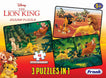 Frank Disney The Lion King 48pcs 3 in 1 Jigsaw Puzzle for Kids