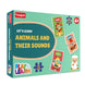 Funskool - Play & Learn Let S Learn Animals & Their Sounds,Educational,25X2Pieces,Puzzle,for 4 Year Old Kids and Above,Toy
