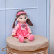 Mirada 38cm Heart Doll - Dark Pink