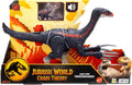 Mattel Jurassic World Chaos Theory Slash N Roar Therizinosaurus Dinosaur Action Figure Toy, Attack Claws & Sound, Digital Play