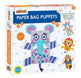 Mirada Paper Bag Puppets Craft Kit for Kids