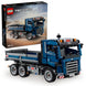 LEGO Technic Tipping Dump Truck Toy, Blue Construction Vehicle Set 42203 Building Blocks