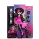Monster High Draculaura Doll with Pet Bat-Cat Count Fabulous and Accessories Like Backpack, Spell Book, Bento Box and More