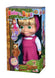Masha and the Bear Simba 109301074 Shake&Sound, Soft Standing Doll In Standard Outfit, As Soon As You Shake The Doll Or Throw It Up, Masha Laughs, From 3 Years