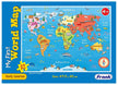 Frank My First World Map 24 pieces Early Learning Puzzles for Kids