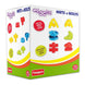 Giggles Funskool Giggles - Nuts And Bolts,Interlocking Educational Blocks,Shape&Colours,18 Months&Above,Infant And Preschool Toys,Multicolor