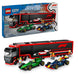 LEGO City F1 Truck with RB20 & AMR24 F1 Race Cars (60445)