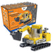 ThinkerPlace STEM Construction Vehicle Building Blocks Set (88 Pcs) | DIY Excavator Toy for Kids 7+ Years