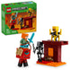 LEGO Minecraft The Nether Lava Battle Gamer Toy for Kids 21266 Building Blocks Toys for 6+ Gift for Boys and Girls