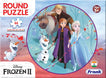 Frank Disney Frozen II Round Jigsaw Puzzle for Kids