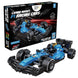 ThinkerPlace Hurricane F1 Race Car Building Block Toy (458 Pcs)