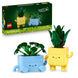 LEGO Botanicals Happy Plants Shelf Decor 10349 Building Blocks Toys for 9+ Gift for Boys and Girls