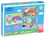 Frank Peppa Pig 26pcs 3 in 1 Jigsaw Puzzle for Kids