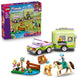 LEGO Friends 42695 Horse & Baby Foal Trailer Building Set