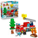 Lego Duplo 10473 Fire Engine with Horse and Firefighter Building Set
