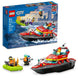 LEGO City Fire Rescue Boat 60373 Building Set
