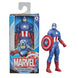 Marvel Captain America Basic Action Figure (6 Inches, Multicolor), For Kids Ages 4 and up