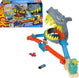 Hot Wheels City Shark Chomp Beach Playset with 1:64 Scale Die-Cast Vehicle