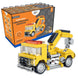 ThinkerPlace STEM Construction Vehicle Building Blocks Set (84 Pcs) DIY Crane Toy for Kids