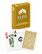 Copag Elite 100% Plastic Playing Cards | Poker Size Jumbo Index Single Deck (Gold)