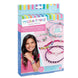 Make It Real Rainbow Bling Bracelets Kit|Create 5 Unique Cord Charm Bracelets|82 Pieces, Includes Play Tray, All-in-One, DIY Bracelet Kit, Tweens & Girls|Arts & Crafts|Kids Ages 8+|Made in India