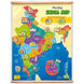 Imagimake Mapology India Map with Reusable Stickers | Interactive Learning & Activity Kit