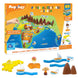 Imagimake Kid's Mapology - Physical Features of India Learn 50+ Geographical Features Like Mountains, Rivers, Plateaus Educational Toy and Learning Aid Puzzles for Age 5 Years+