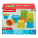 Fisher-Price Baby Plastic Stacking Cups, 8 Pieces