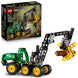 LEGO Technic John Deere 1470H Wheeled Harvester - Working Claw and Log - Model Building Toy - 42218