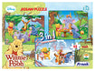 Frank Disney Winnie The Pooh 48 Pieces 3 in 1 Jigsaw Puzzle for Kids